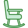 rocking chair icon