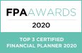 FPA awards 2020 - Top 3 certified financial planner 2020