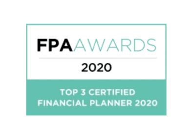 FPA Awards 2020 - Top 3 certified financial planner 2020